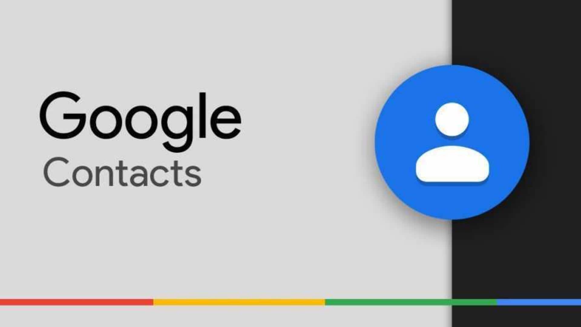 Google Contacts gets 'recent activity' feature: What is it?