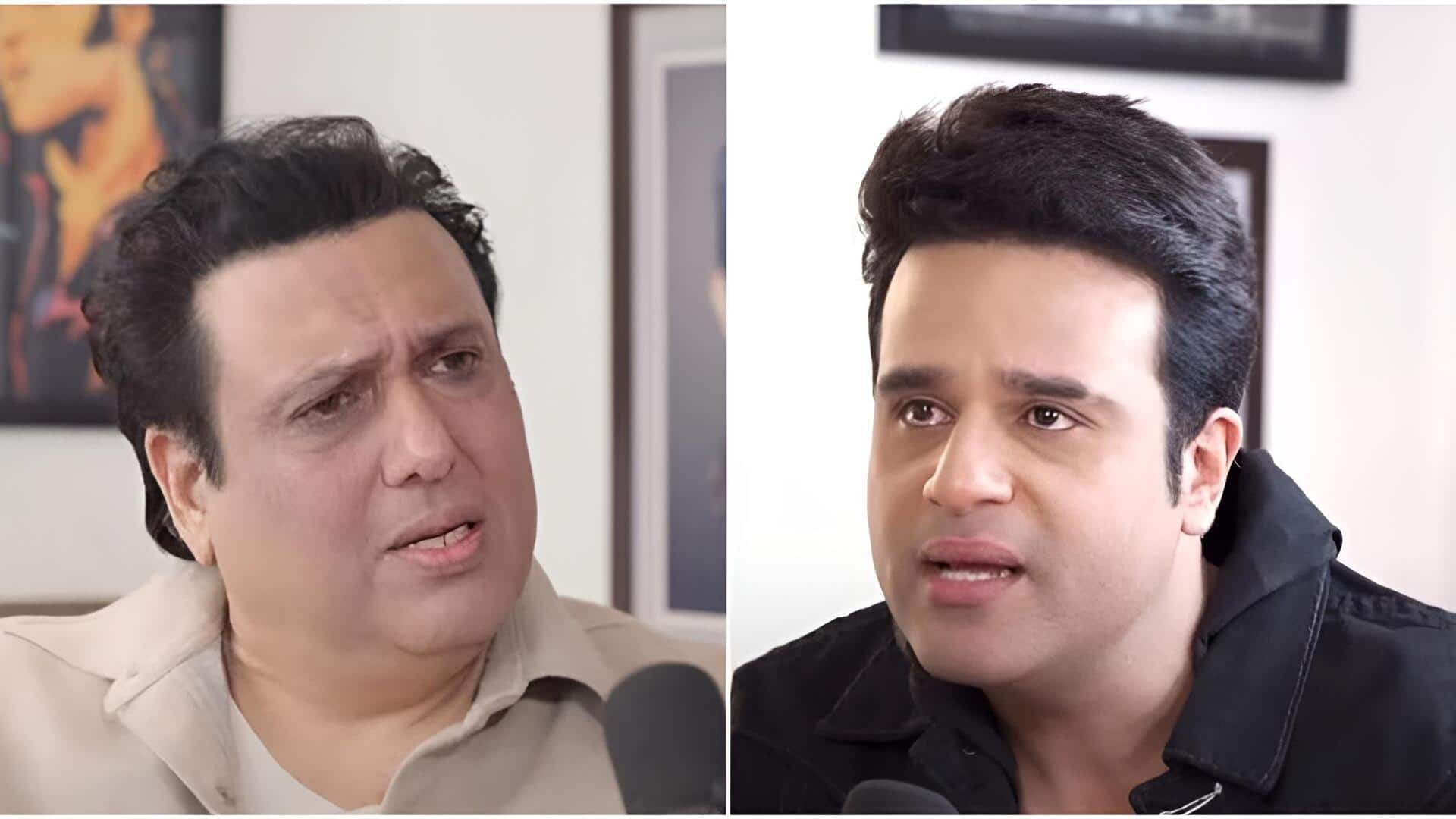 Krushna Abhishek reacts to uncle Govinda's recent statement