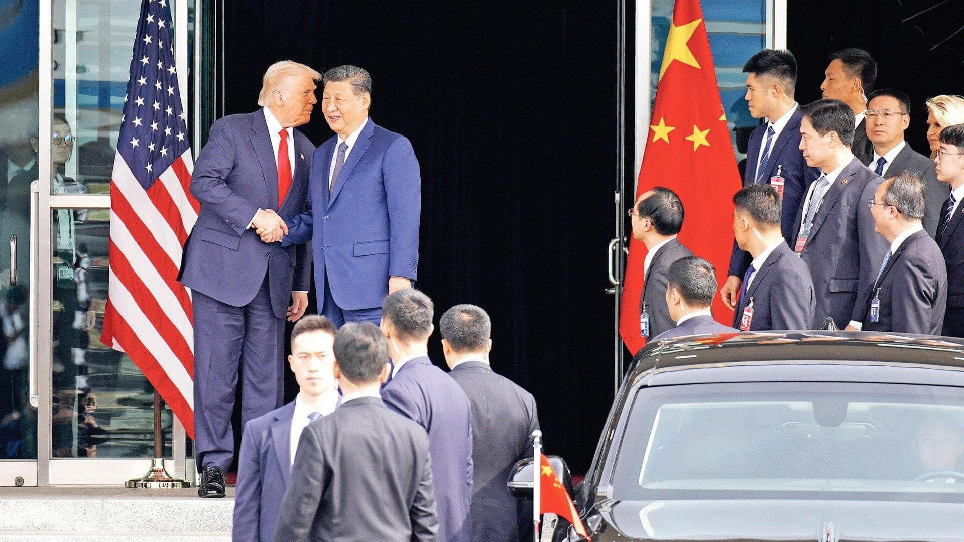 Trump-Xi summit: Physical rows erupt between Chinese, White House officials