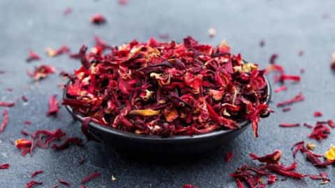 How to create a cheek tint using hibiscus petals