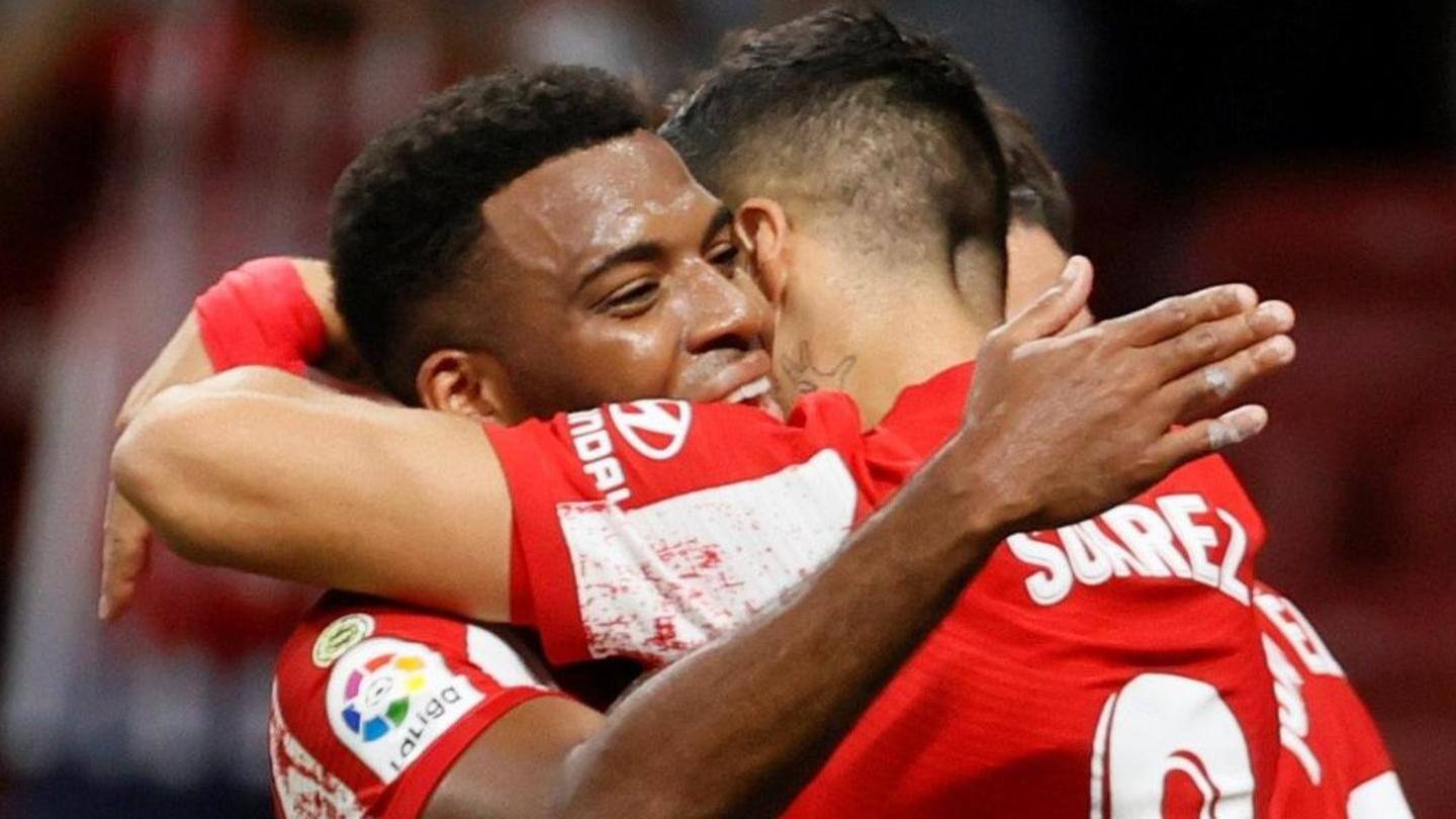 Lemar and Suarez help Atletico down Barca Lemar and Suarez help Atletico down Barca
