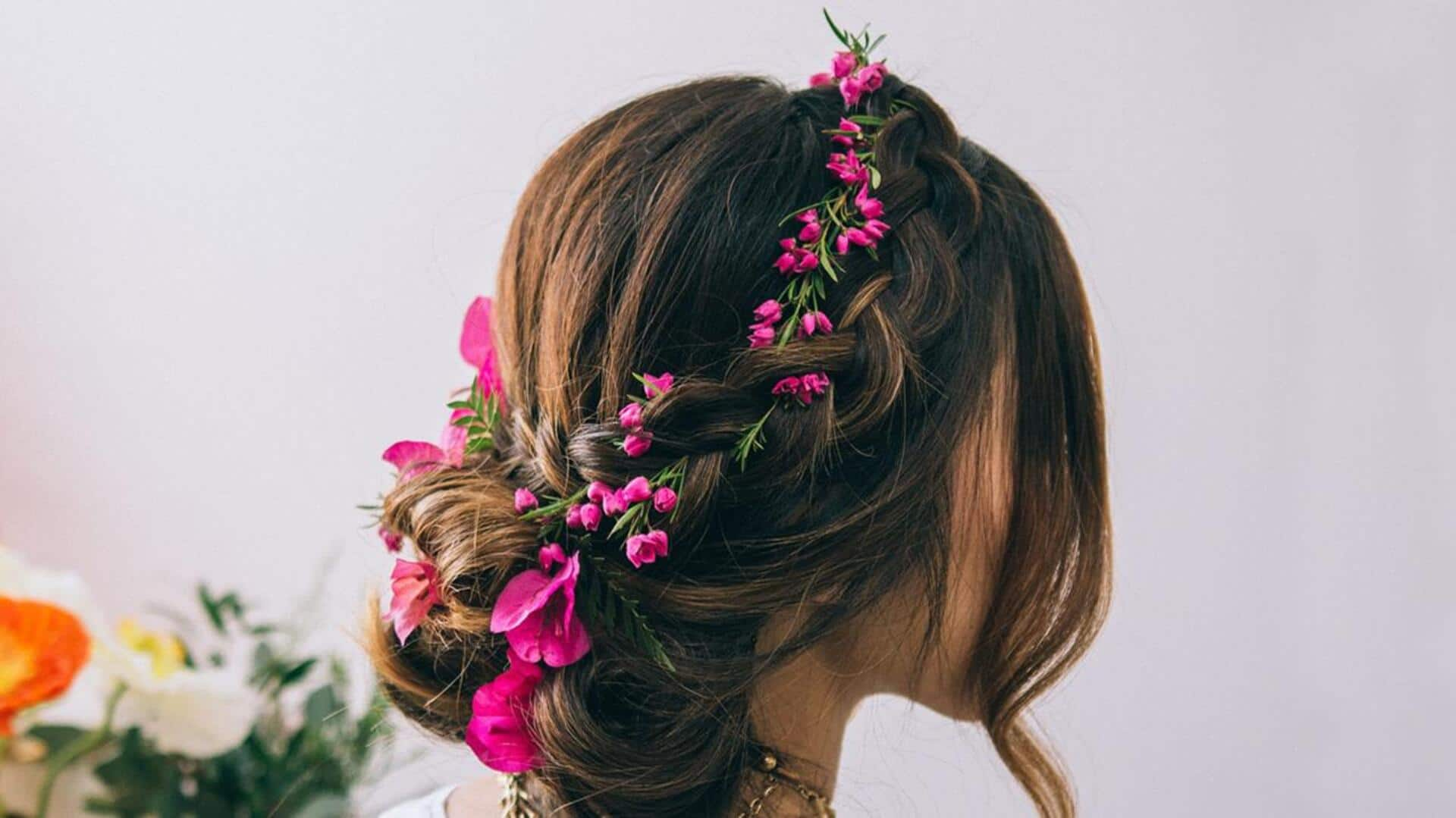 Exploring the art of flower braiding for a floral hairstyle