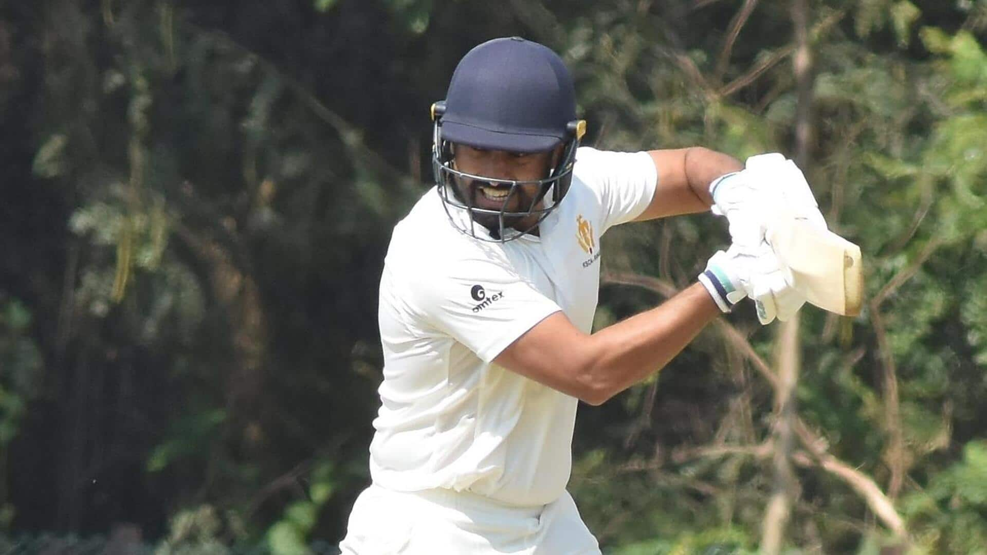 Karun Nair slams his 23rd century in First-Class cricket: Stats