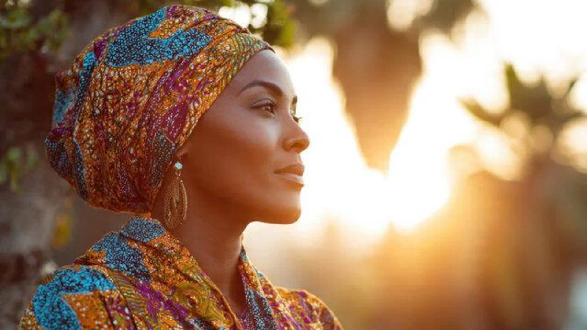 This is how you can style headwraps