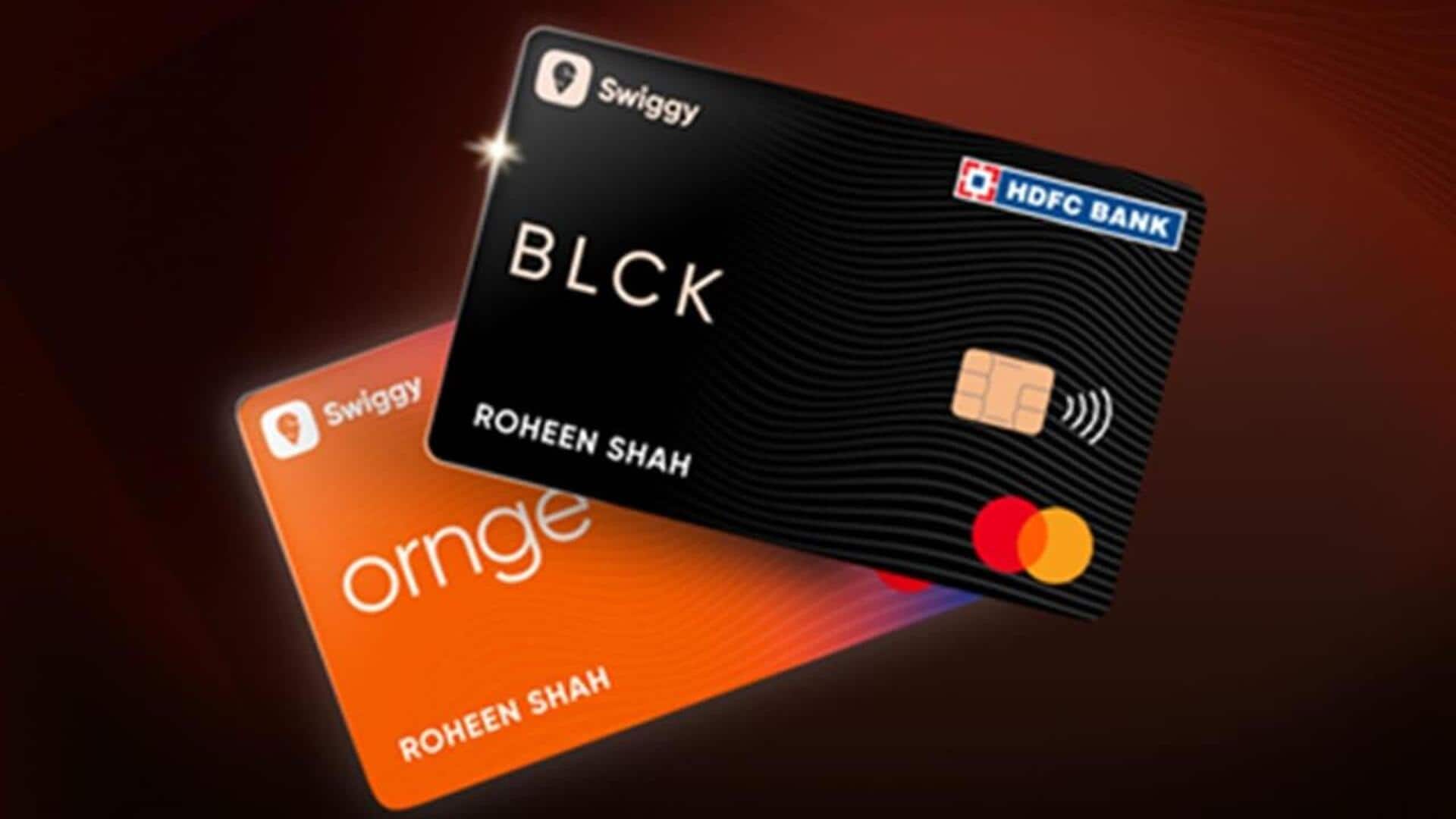 Swiggy, HDFC Bank launch 2 new co-branded credit cards