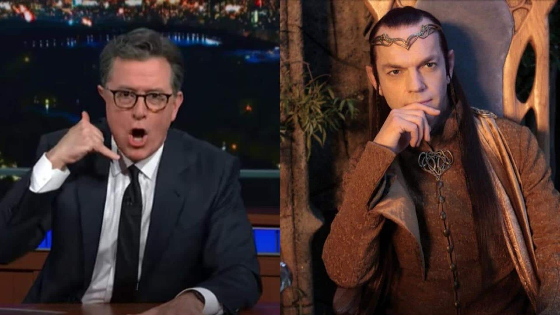 Stephen Colbert to write next 'Lord of the Rings' movie