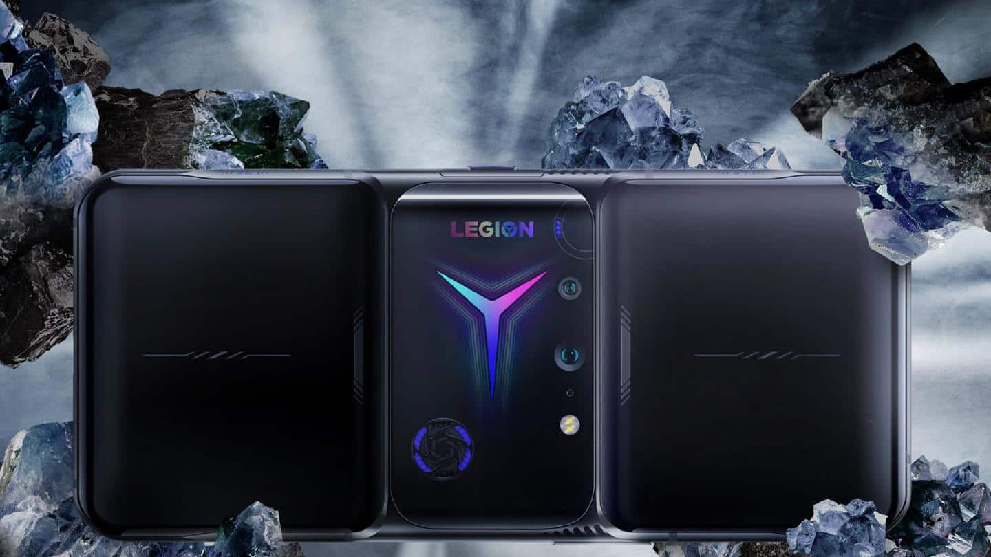 Lenovo's latest gaming phone has a quirky design, flagship-grade hardware