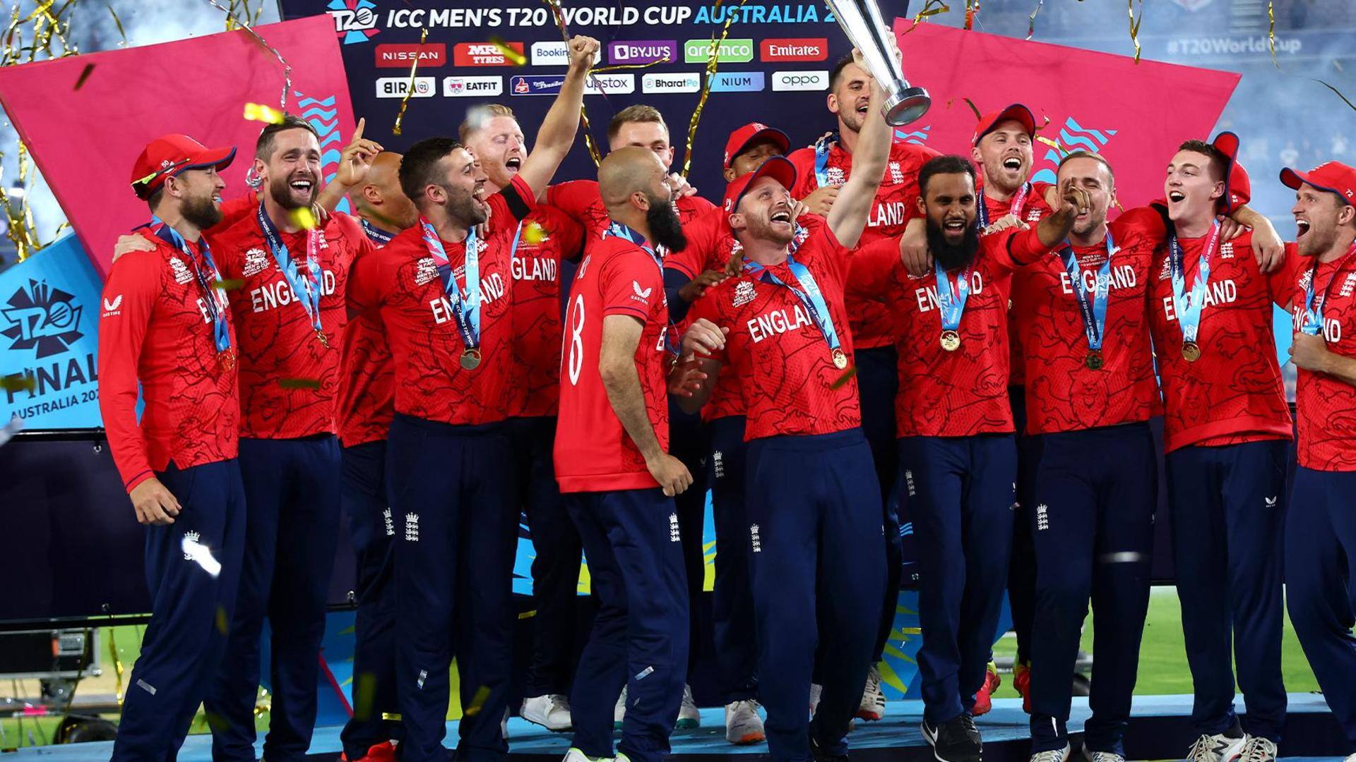 England beat Pakistan, win their second T20 World Cup title