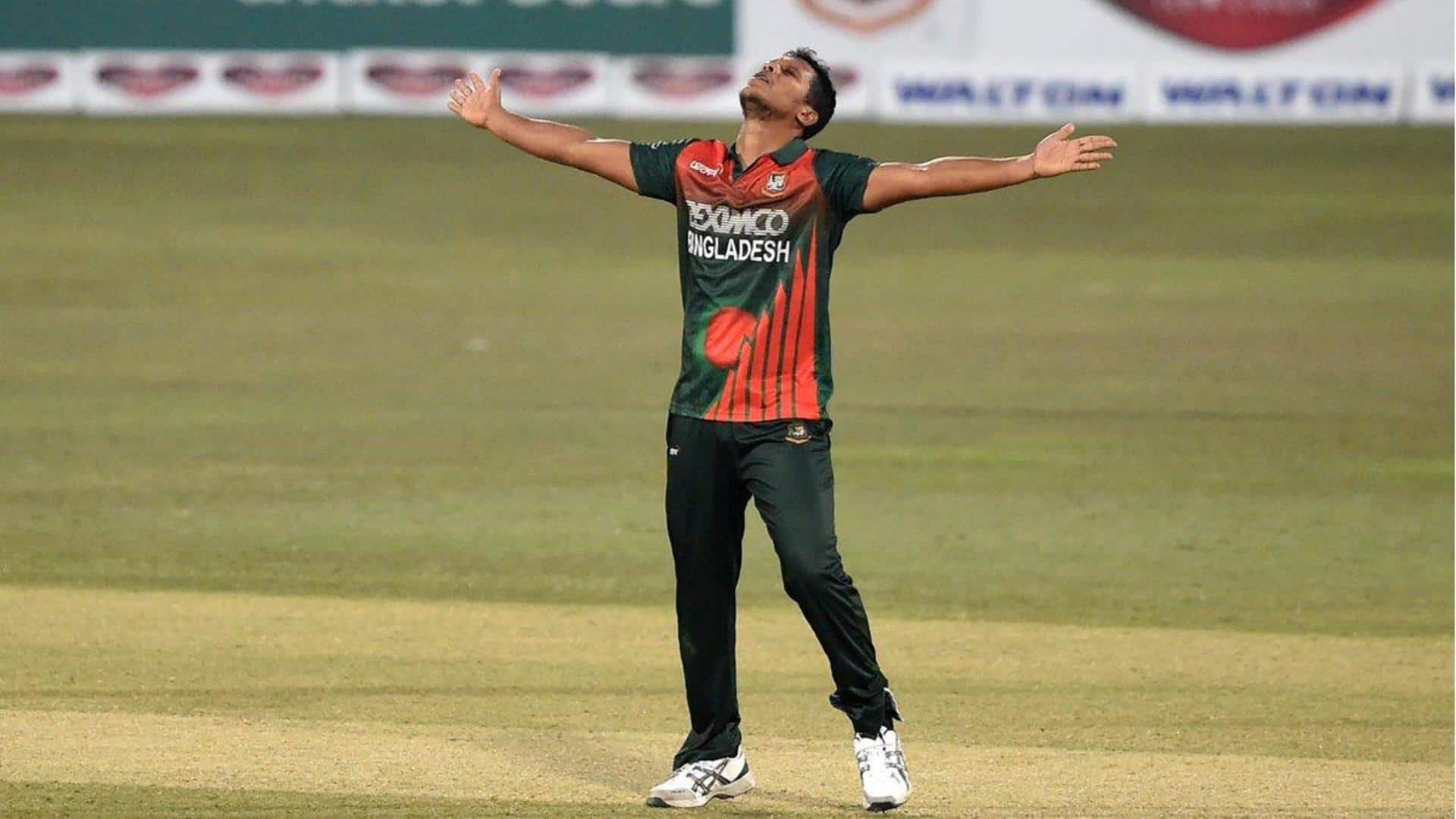 Mustafizur Rahman becomes second Bangladesh bowler with 100 T20I wickets