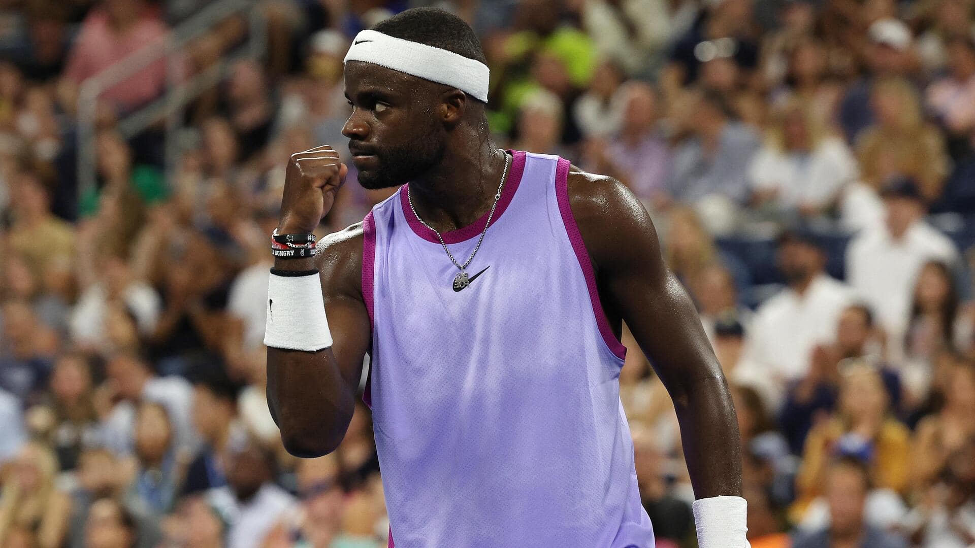 US Open: Frances Tiafoe survives Kovacevic test with four-set win