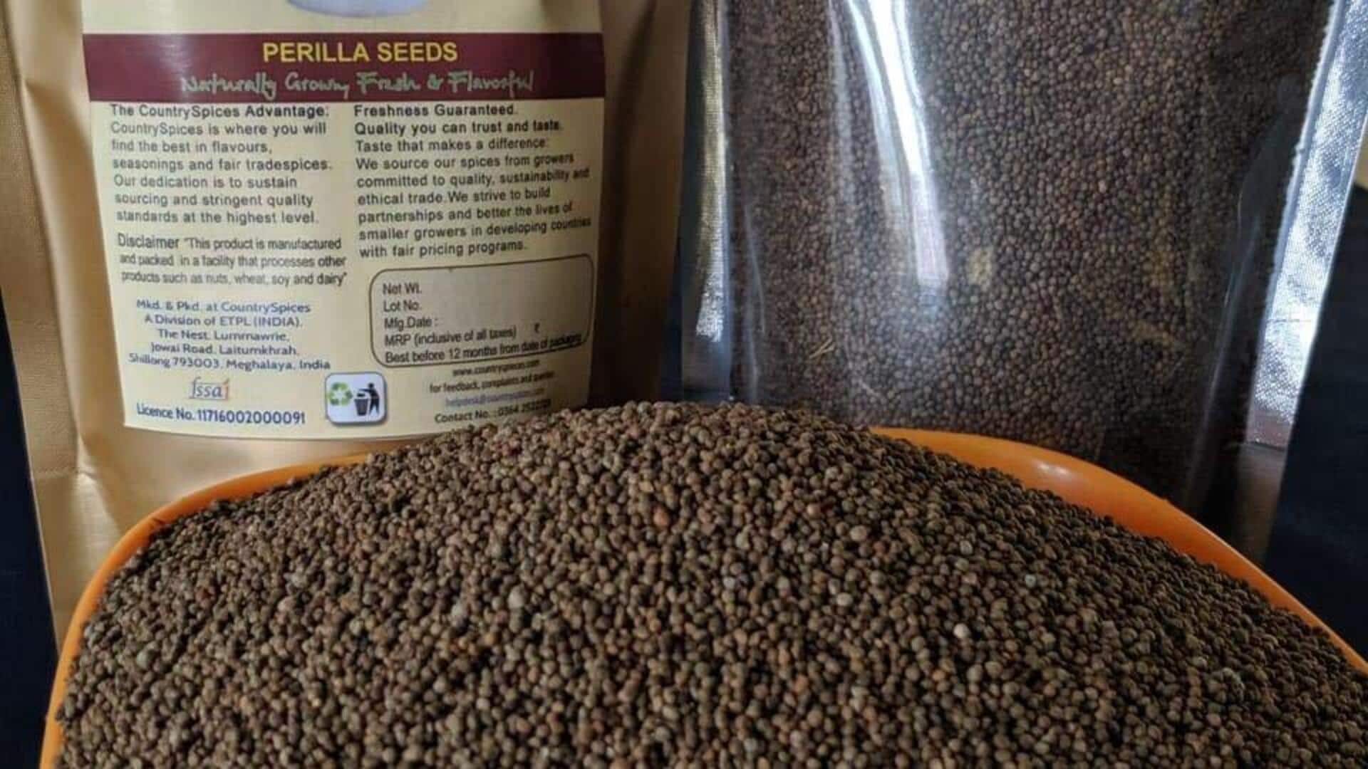 Perilla seeds: The lesser-known superfood that's magic for your heart