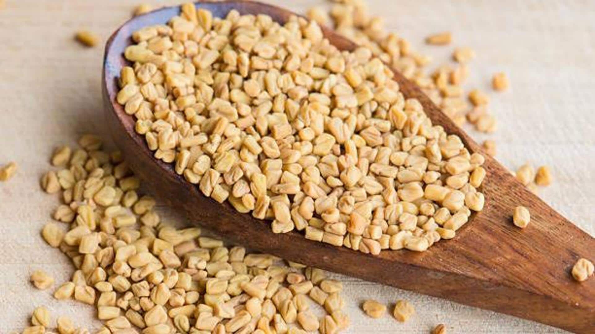 Do fenugreek seeds help control blood sugar?