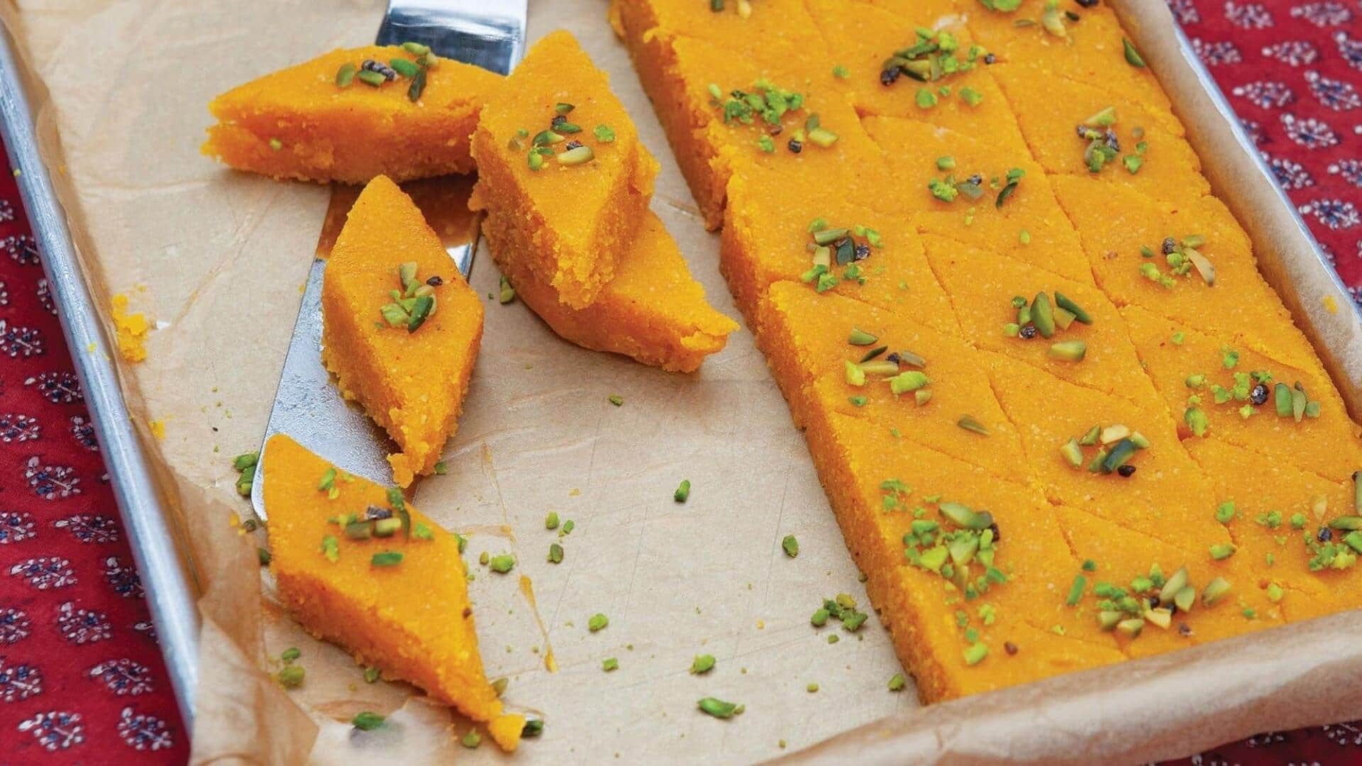 Up your dessert game with almond-saffron combo