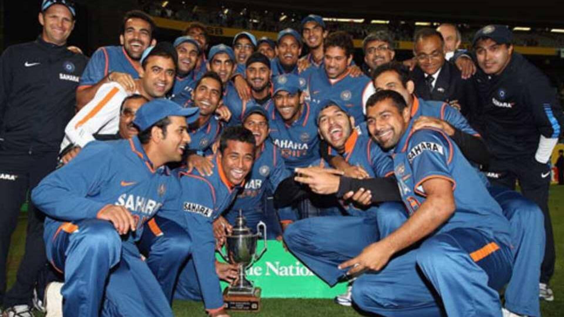 How MS Dhoni's India scripted history on 2008/09 NZ tour