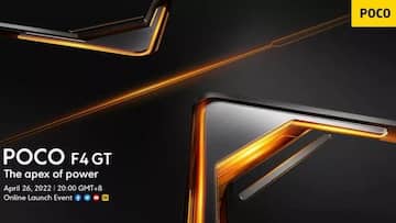 POCO F4 GT set to debut globally on April 26