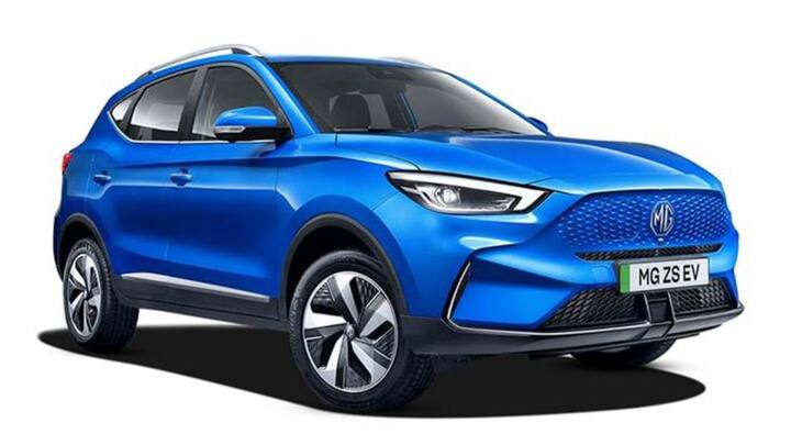 Prior to debut, 2023 MG ZS EV's patent images leaked