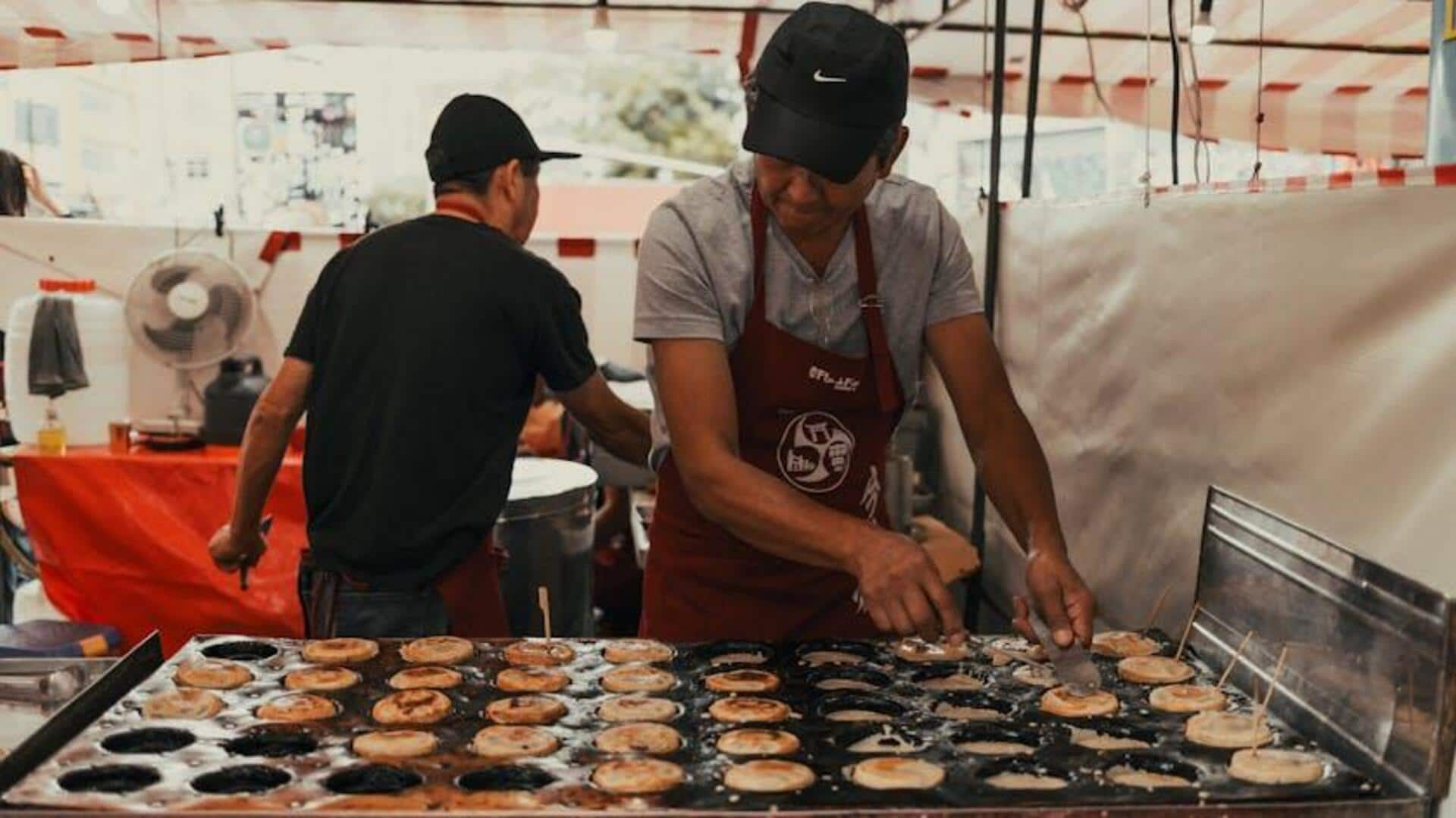 Hosting a festive vegan street food fair