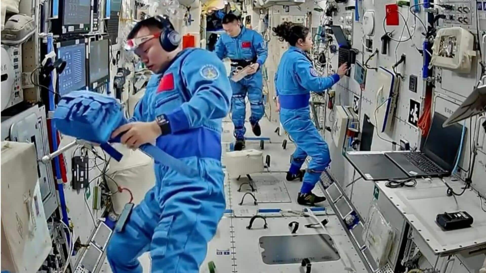 China builds washing machine that can clean clothes in space China builds washing machine that can clean clothes in space