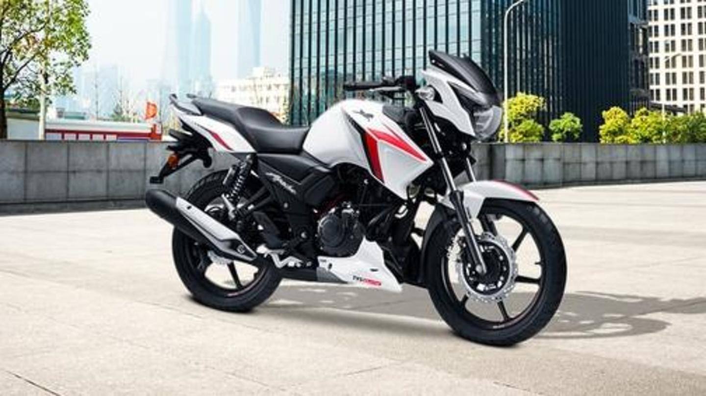 Tvs Apache Rtr 160 Receives A Price Hike In India Newsbytes