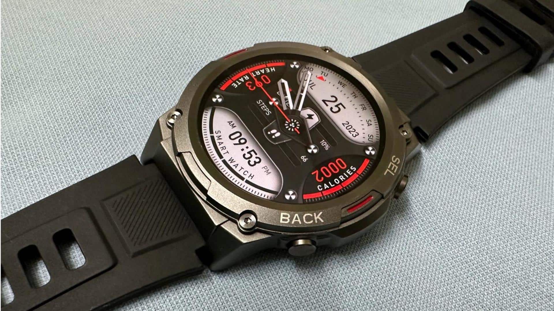 Crossbeats Armour Dive review: Rugged smartwatch with basic fitness tracking