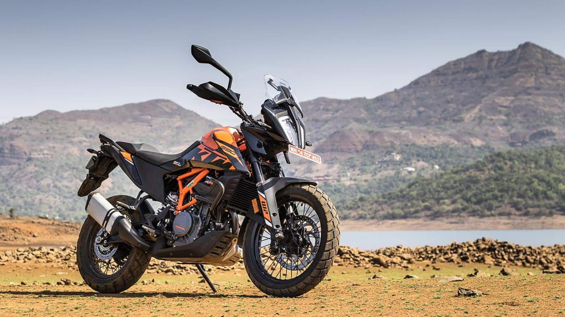 KTM's 2025 390 Adventure spotted in India ahead of debut