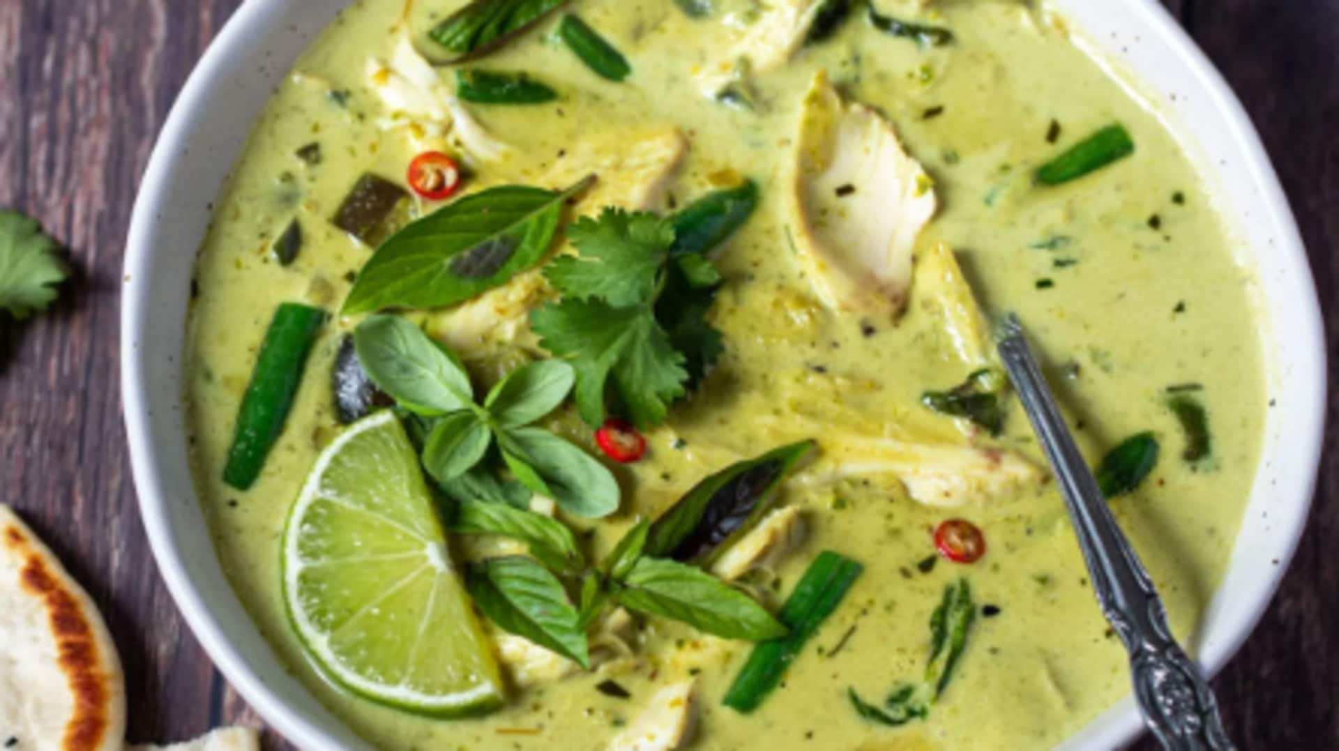 Refer to this Thai green curry with eggplant recipe