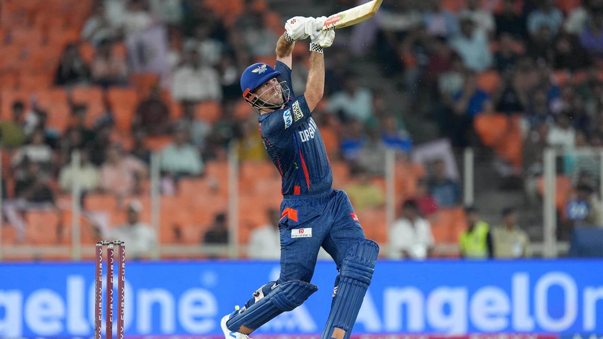 Mitchell Marsh slams his maiden IPL century: Key stats Mitchell Marsh slams his maiden IPL century: Key stats
