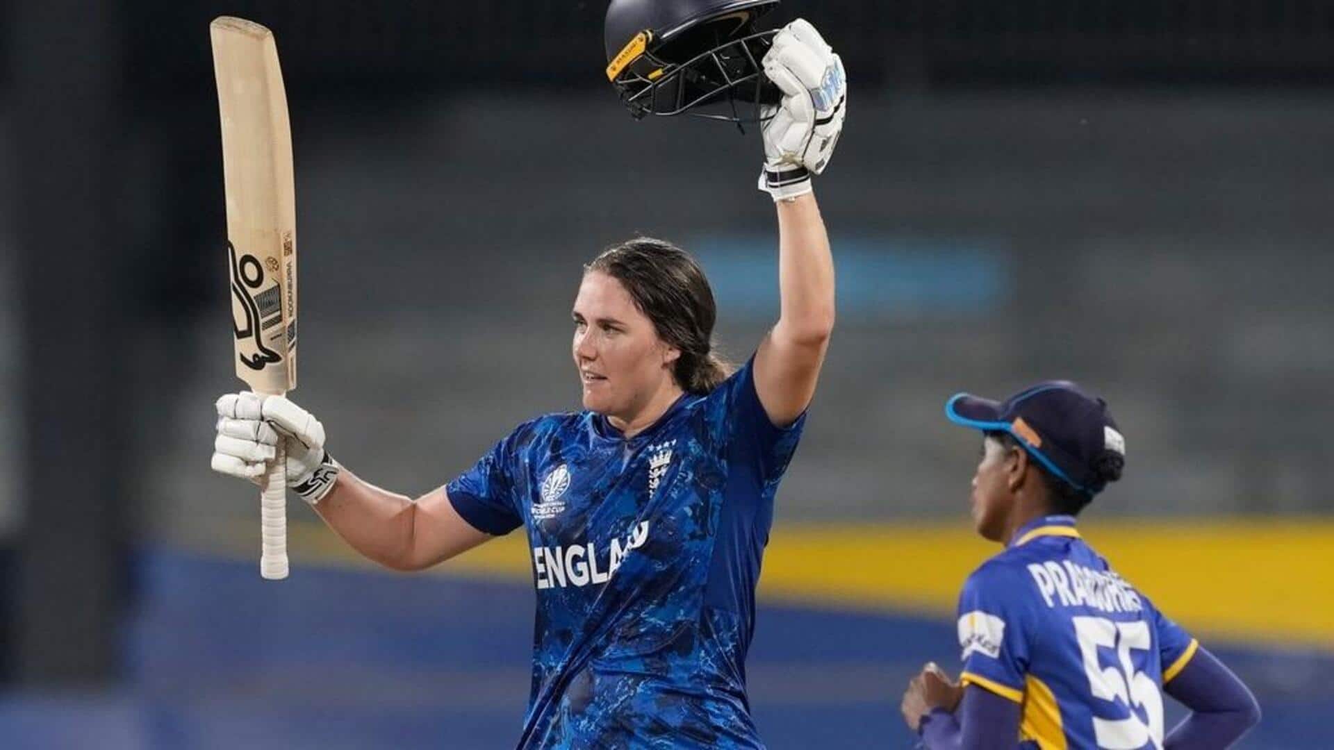 Who has scored the most WODI centuries for England? 