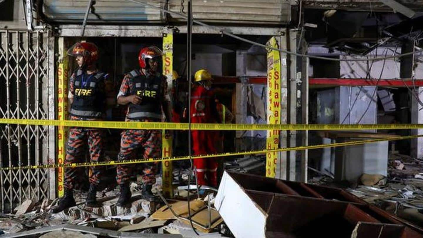 Explosion kills seven, damages buildings in Dhaka