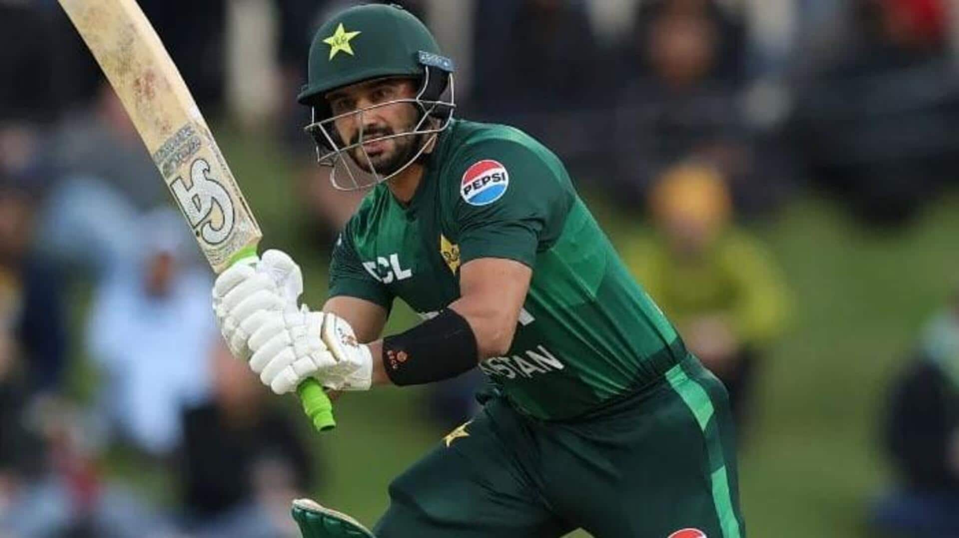 Pakistan's Sahibzada Farhan slams his second T20I half-century: Key stats