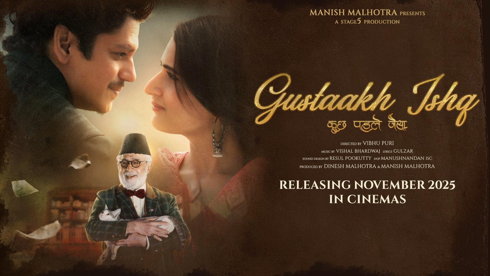'Gustaakh Ishq' trailer: 'Shayari' and 'mohabbat' rule Fatima-Vijay starrer
