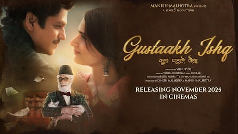 'Gustaakh Ishq' trailer: 'Shayari' and 'mohabbat' rule Fatima-Vijay starrer