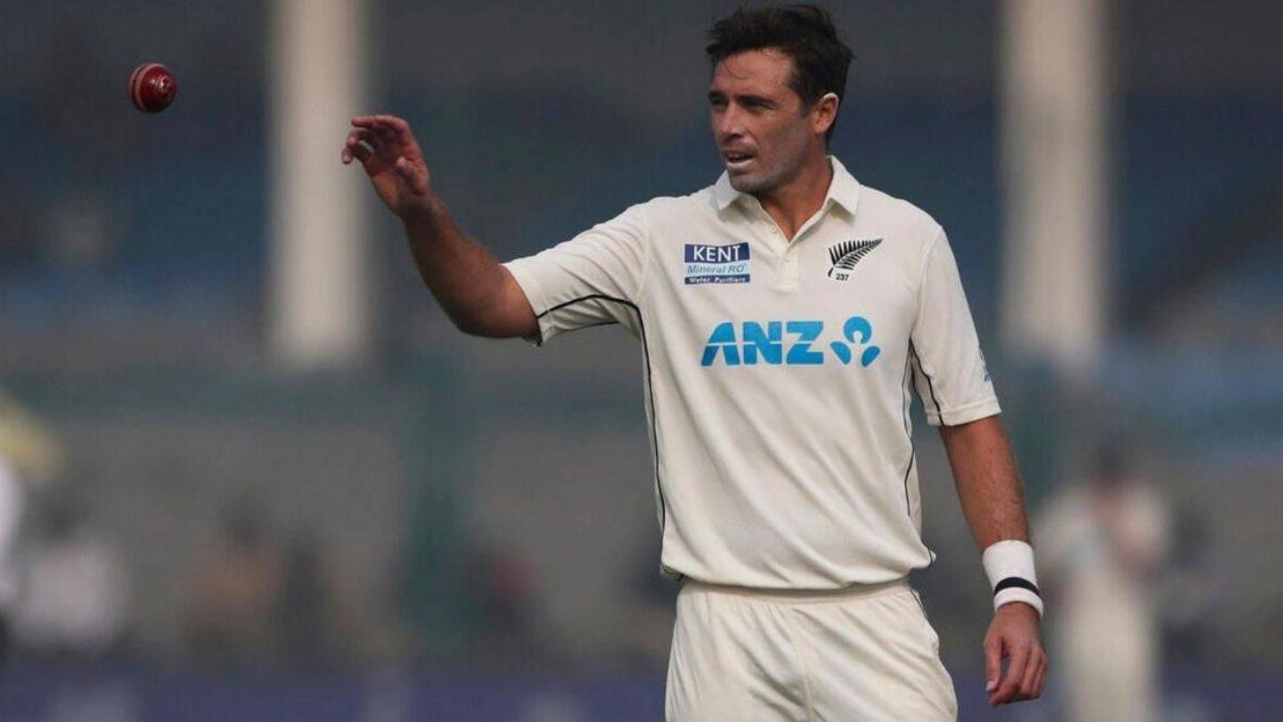 Tim Southee completes 50 wickets against India Tim Southee completes 50 wickets against India