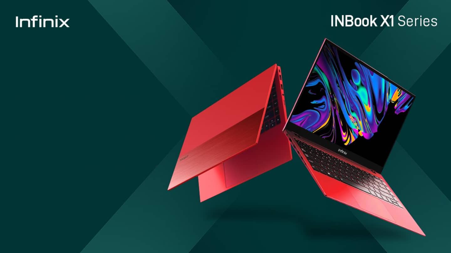Infinix INBook X1 series arrives in India at Rs. 36,000
