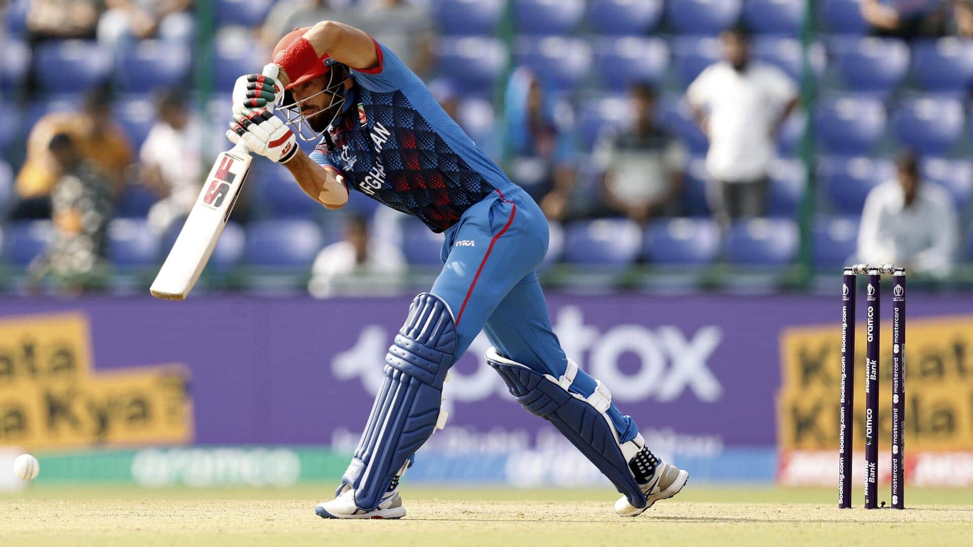 Gurbaz, Zadran record Afghanistan's highest opening partnership in World Cup
