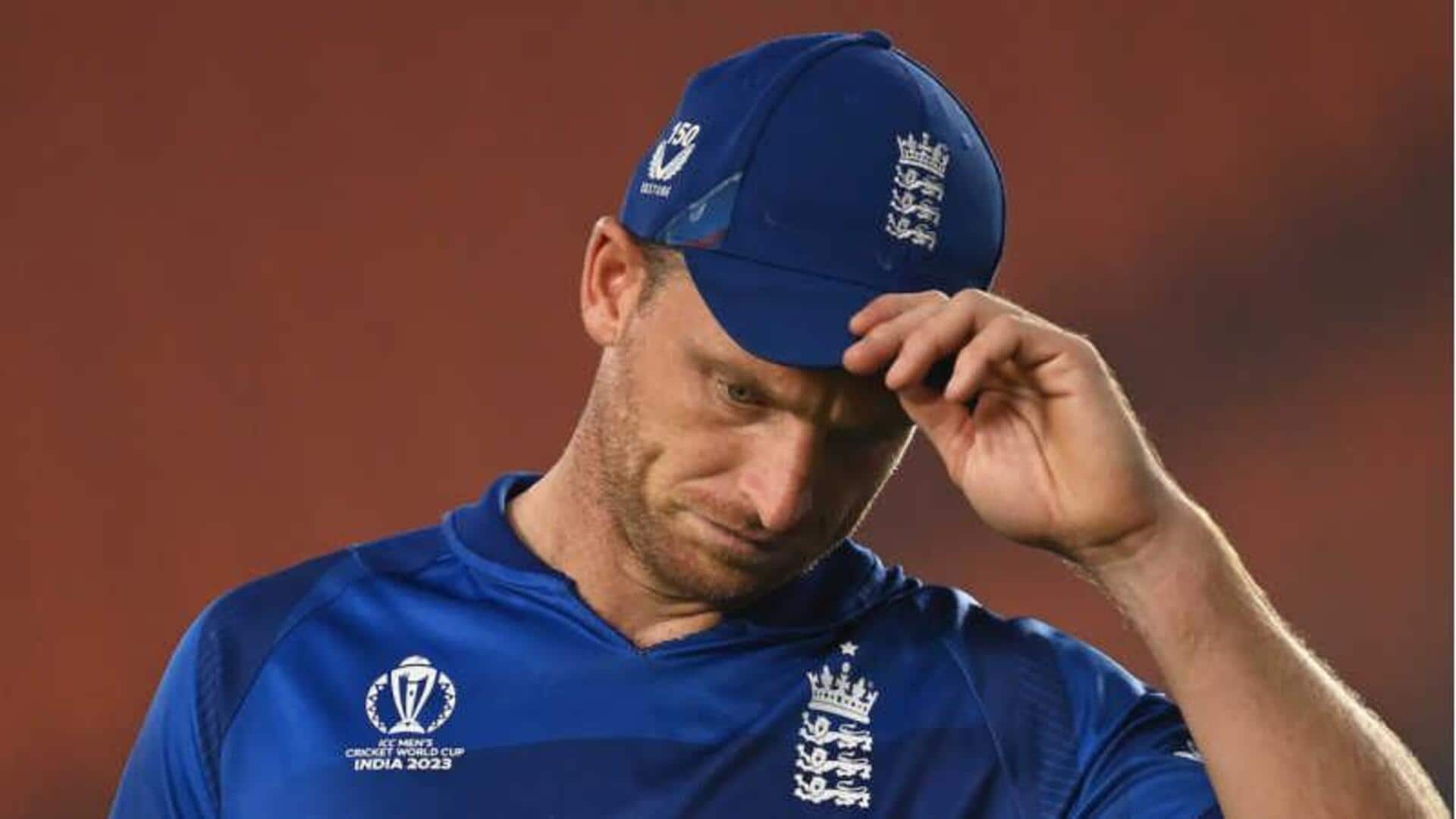 Jos Buttler averages 9.75 in his last eight ODI innings