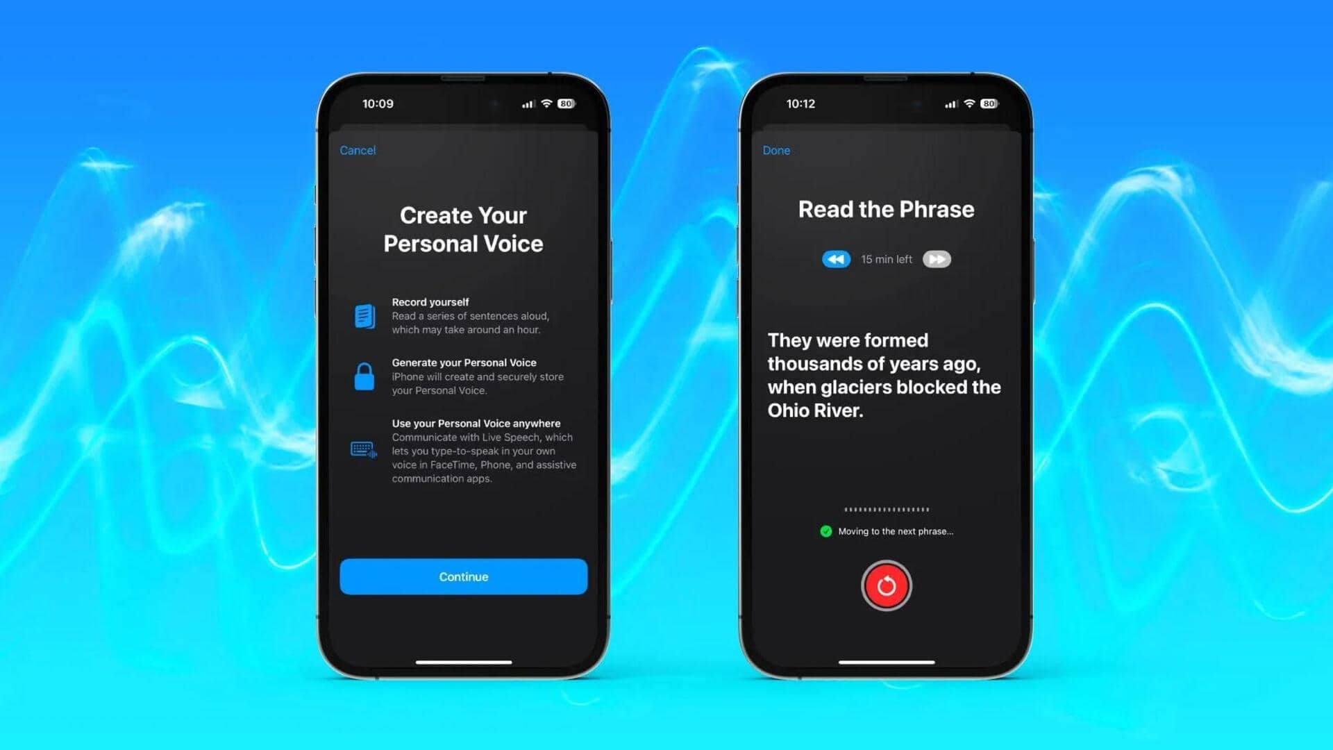 What is Apple's Personal Voice feature and how to use 