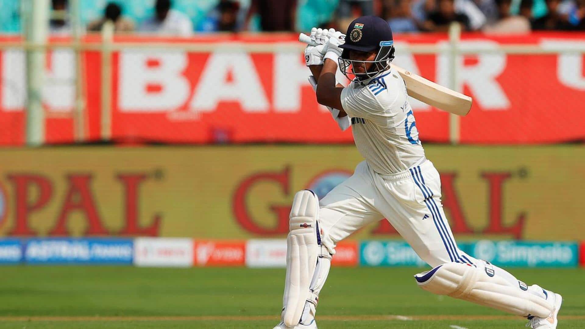 2nd Test: Yashasvi Jaiswal's stunning century headlines Day 1 