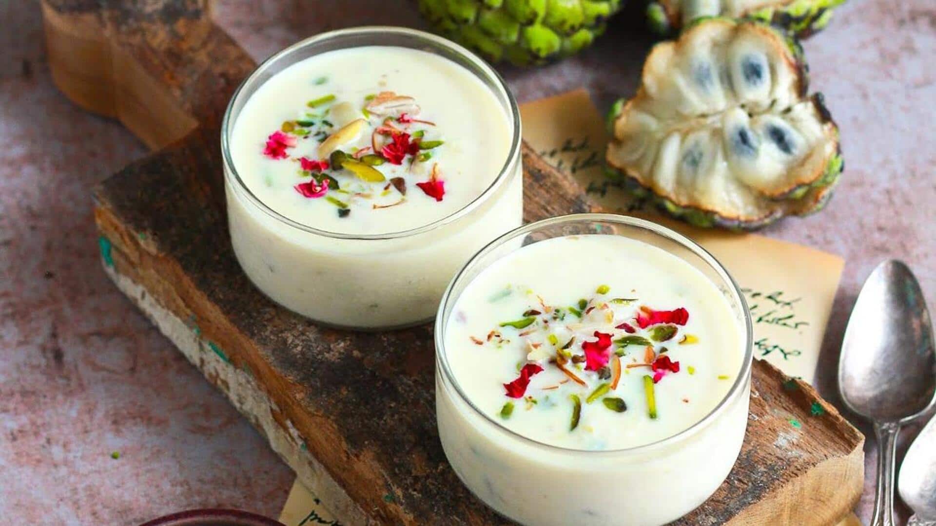 Craving sweets? Try these delicious custard apple delights!