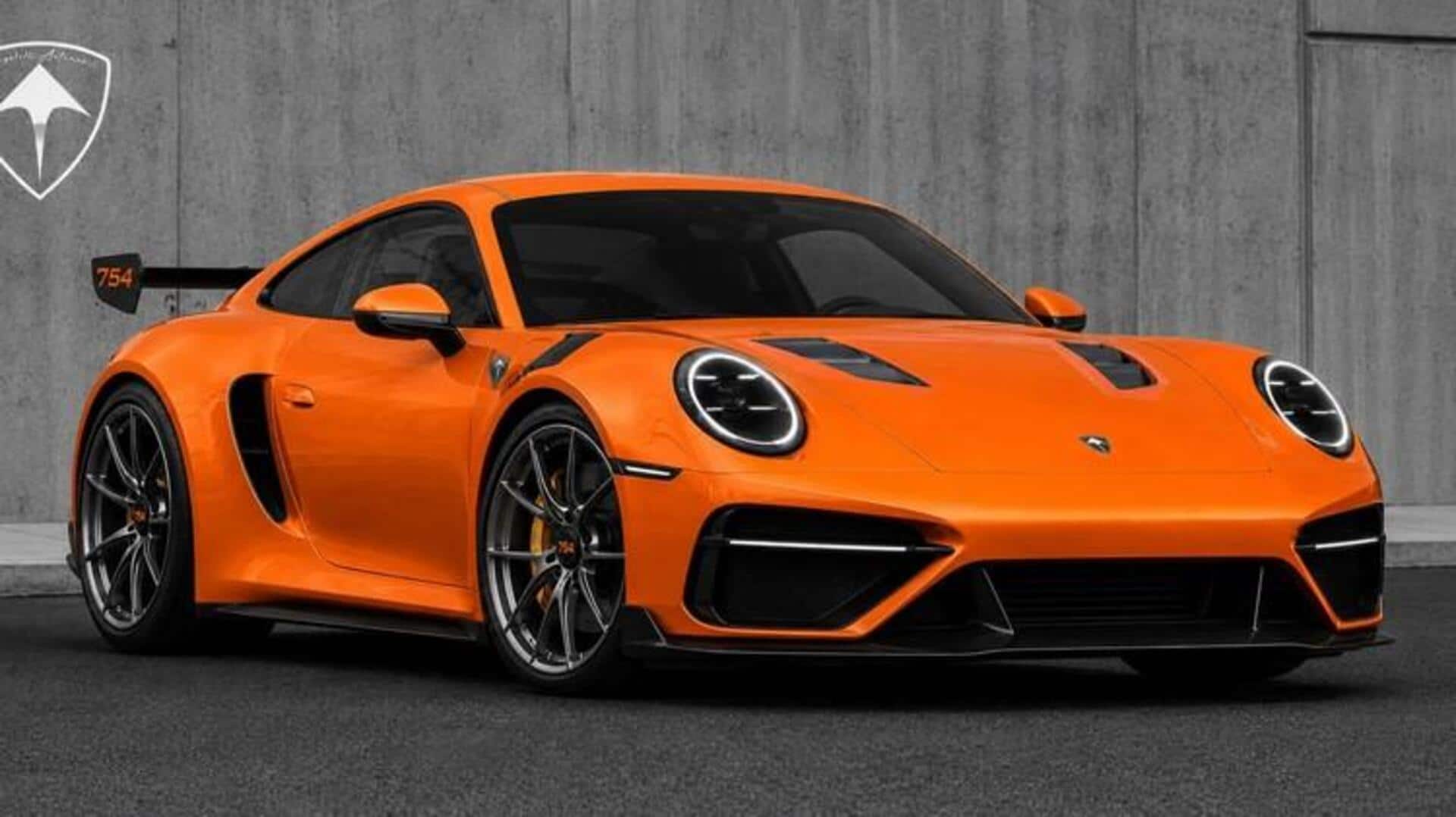 This Italian coachbuilt supercar is a retuned Porsche 911