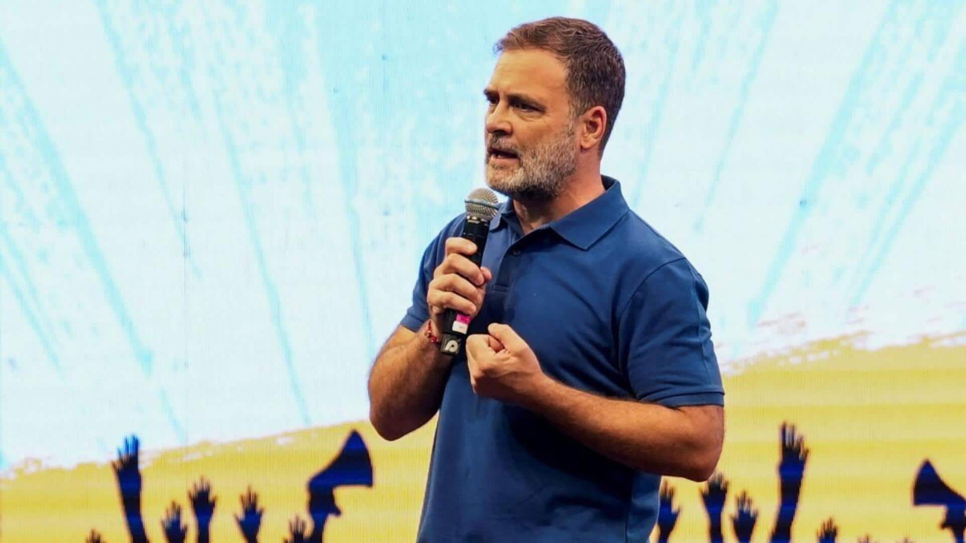 '200 Modi government officers in touch with us': Rahul Gandhi