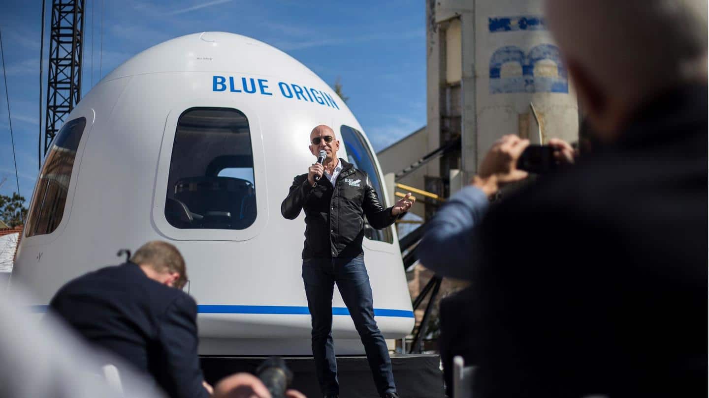 Jeff Bezos's Blue Origin doesn't seem to share the sentiment Jeff Bezos's Blue Origin doesn't seem to share the sentiment