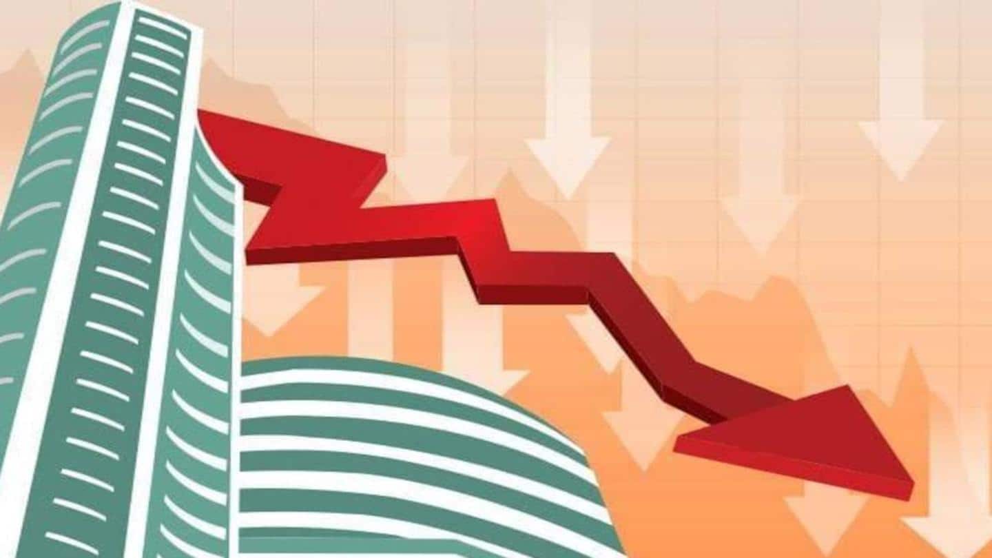 Sensex slumps over 150 points; Nifty drops below 17,700