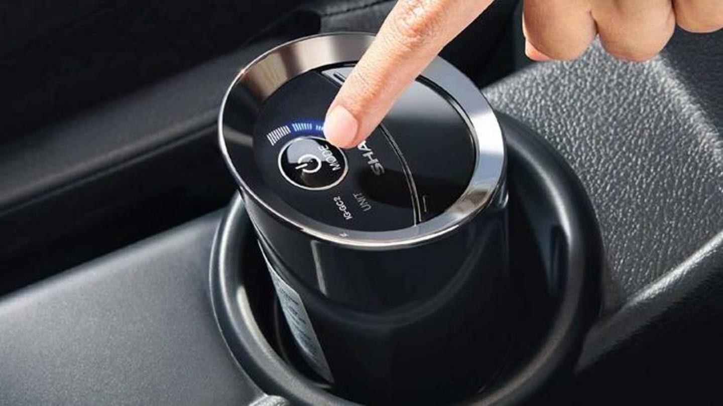 The vehicle gets an 8.0-inch infotainment console and air ionizer