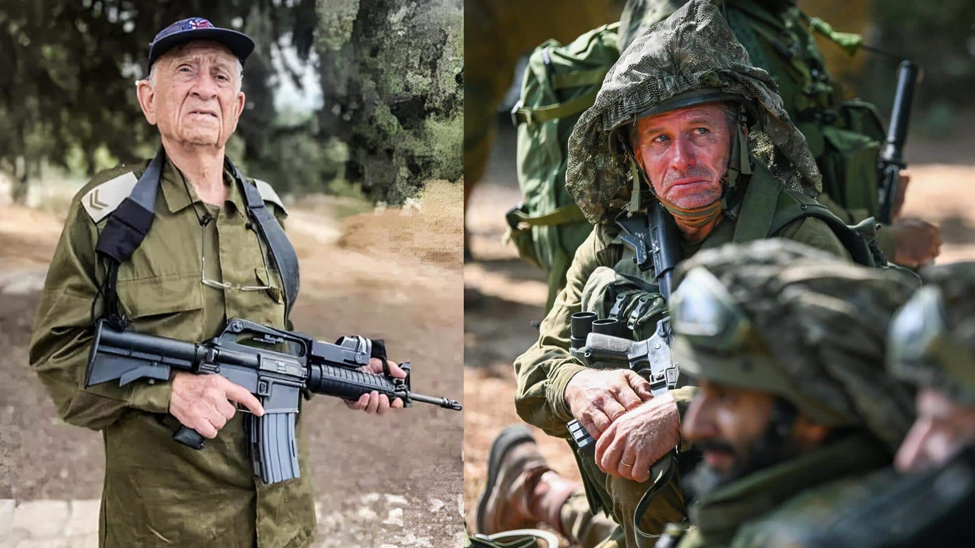 95-year-old Israeli veteran joins war against Hamas