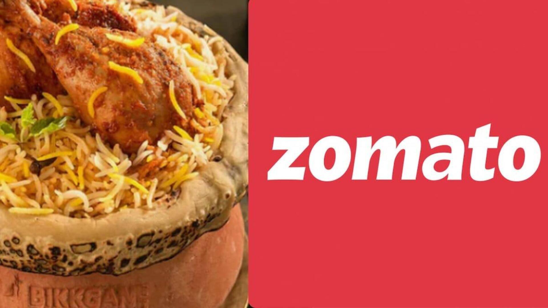 Biryani is most-ordered dish on Zomato in 2023
