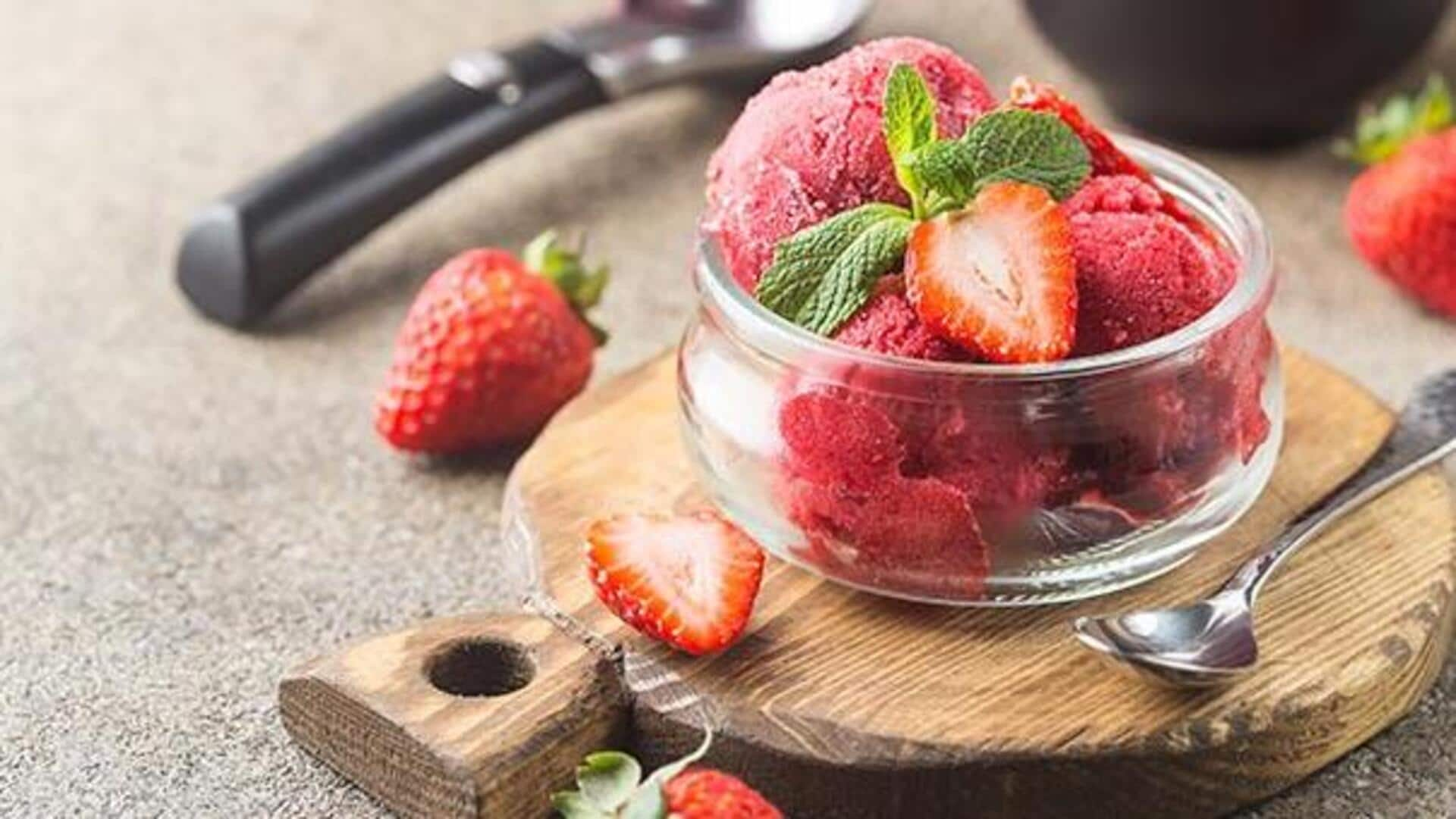 Choosing strawberry basil sorbet over kulfi: Here's why