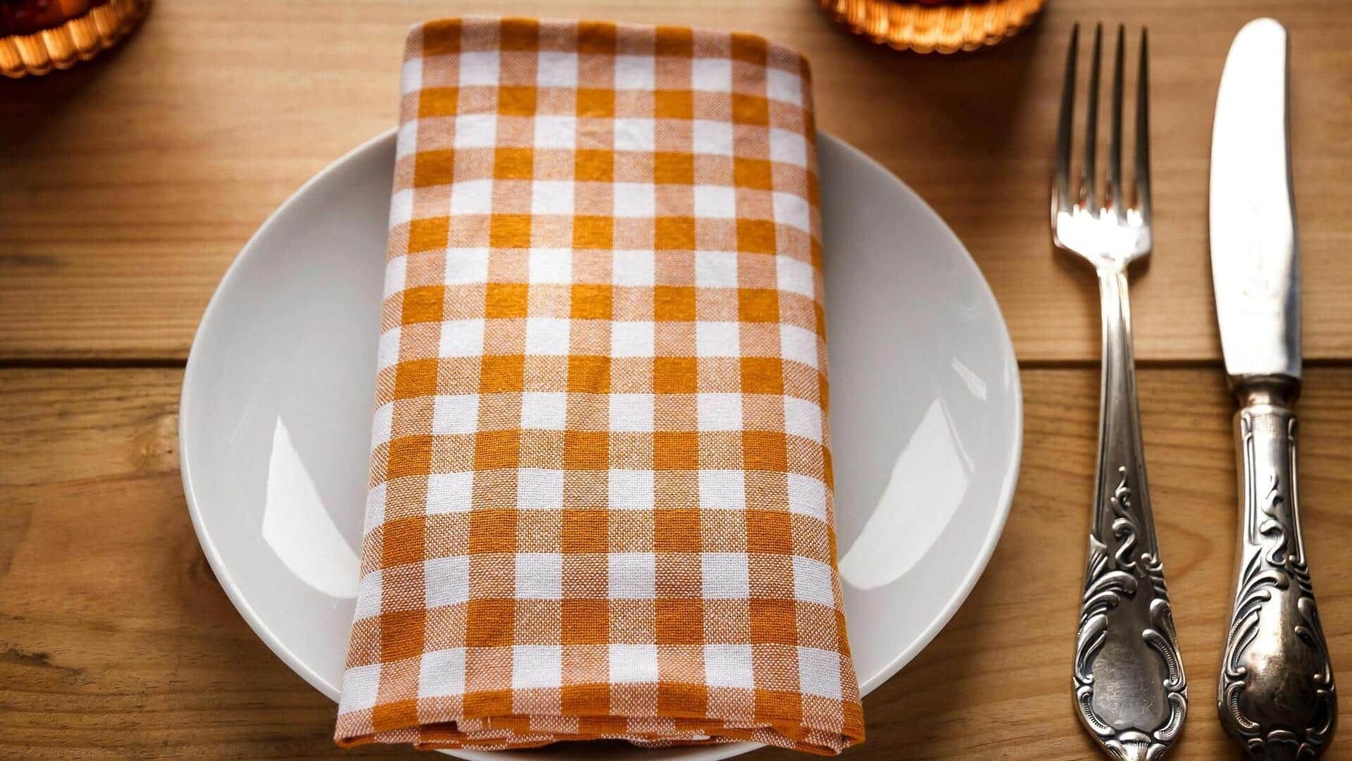 Transform your table with simple napkin folds Transform your table with simple napkin folds