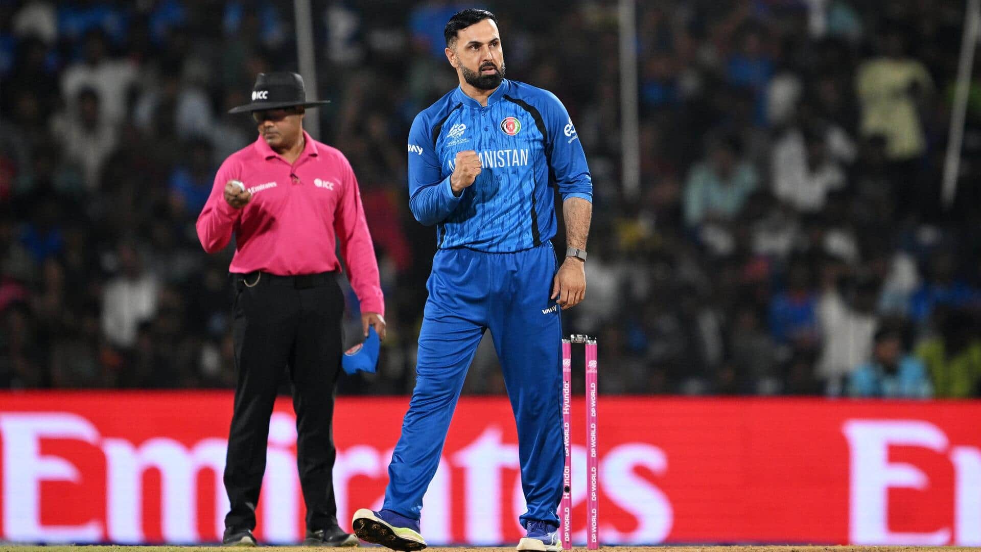 Afghanistan's Mohammad Nabi claims his 4th four-fer in T20Is: Stats