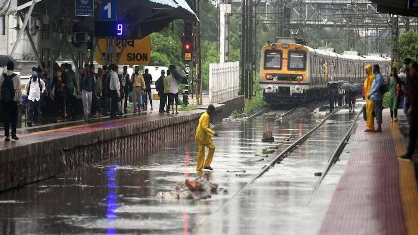 Train services hit as tracks left waterlogged Train services hit as tracks left waterlogged